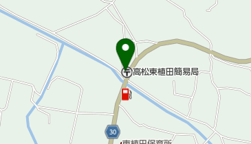 高松東植田簡易郵便局の地図画像