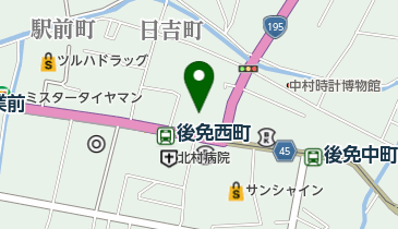 南国郵便局の地図画像