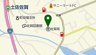 佐賀郵便局の地図画像