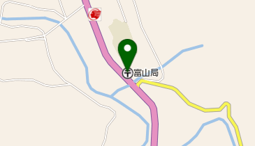 富山郵便局の地図画像