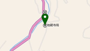 地蔵寺郵便局の地図画像