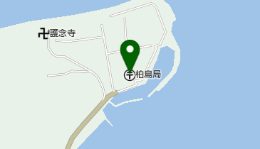 柏島郵便局の地図画像