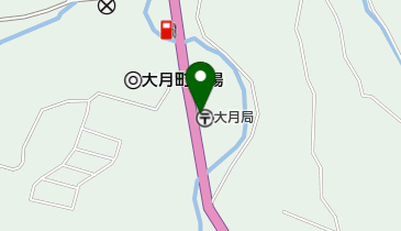 大月郵便局の地図画像