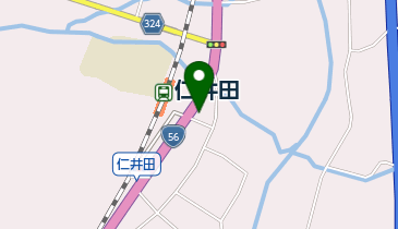 仁井田郵便局の地図画像