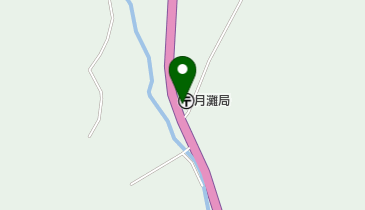 月灘郵便局の地図画像