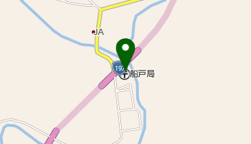 船戸郵便局の地図画像