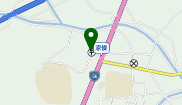 戸波郵便局の地図画像