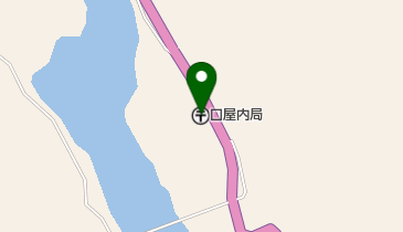 口屋内郵便局の地図画像