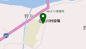 野友郵便局の地図画像