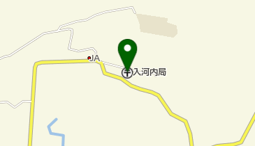 入河内郵便局の地図画像