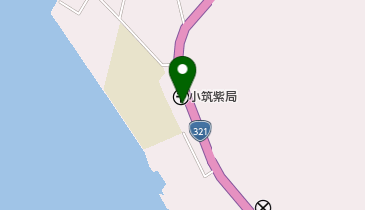 小筑紫郵便局の地図画像