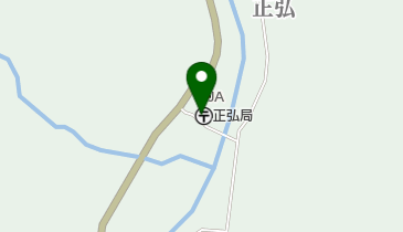 正弘郵便局の地図画像