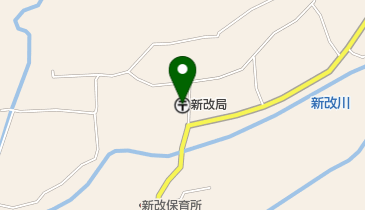 新改郵便局の地図画像