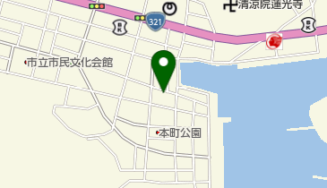 土佐清水栄町郵便局の地図画像