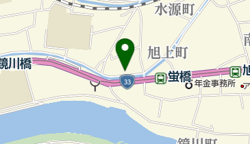 高知螢橋郵便局の地図画像