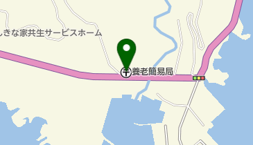 養老簡易郵便局の地図画像