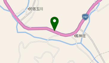 高野簡易郵便局の地図画像