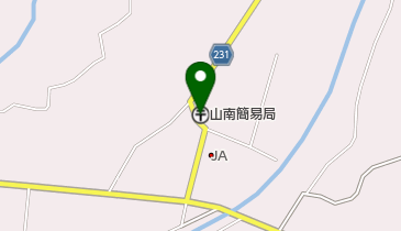 山南簡易郵便局の地図画像