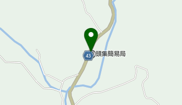頭集簡易郵便局の地図画像