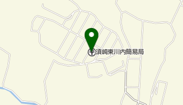 須崎東川内簡易郵便局の地図画像