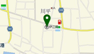 伊江郵便局の地図画像