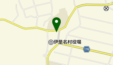 伊是名郵便局の地図画像