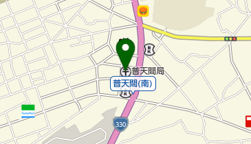 普天間郵便局の地図画像