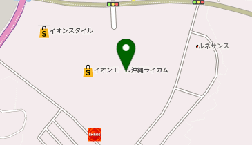 イオンモール沖縄ライカム内郵便局の地図画像