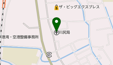 川尻郵便局の地図画像