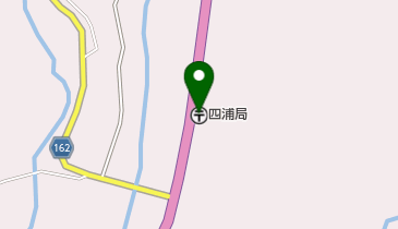 四浦郵便局の地図画像