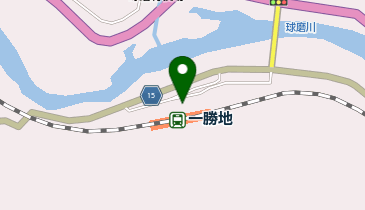 一勝地郵便局の地図画像