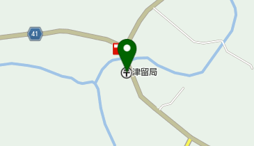 津留郵便局の地図画像