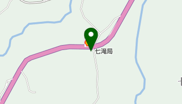 七滝郵便局の地図画像