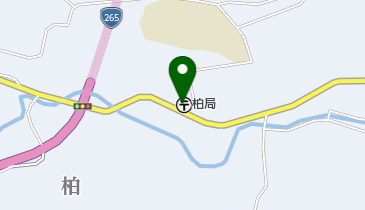 柏郵便局の地図画像