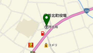 苓北郵便局の地図画像