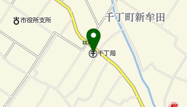 千丁郵便局の地図画像