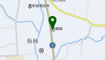 緑郵便局の地図画像