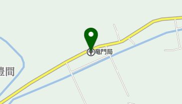 竜門郵便局の地図画像