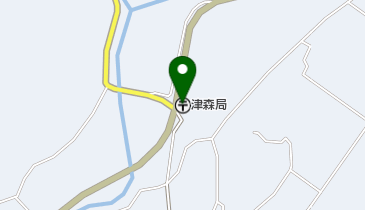 津森郵便局の地図画像