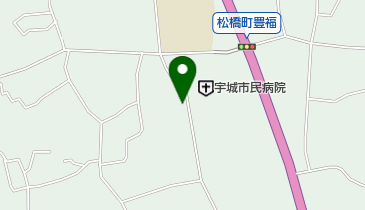 豊福郵便局の地図画像