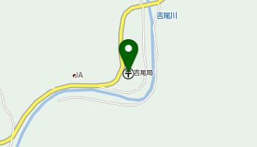 吉尾郵便局の地図画像