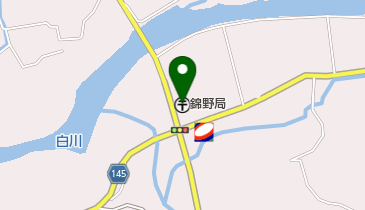 錦野郵便局の地図画像