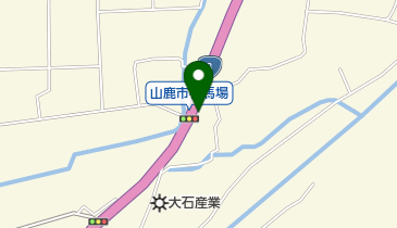 三岳郵便局の地図画像