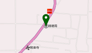 銭塘郵便局の地図画像