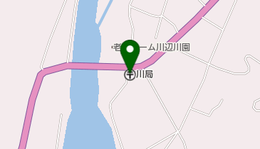 川郵便局の地図画像