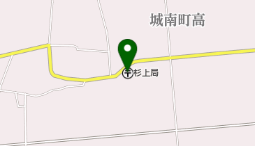 杉上郵便局の地図画像