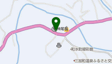 神尾郵便局の地図画像