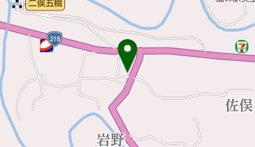 年祢郵便局の地図画像