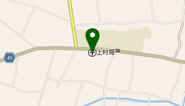 上村郵便局の地図画像