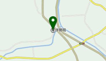 手野郵便局の地図画像